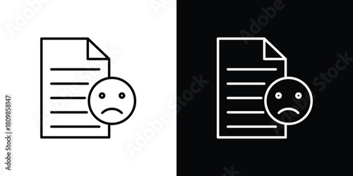 Complaint icon. Modern simple vector collection