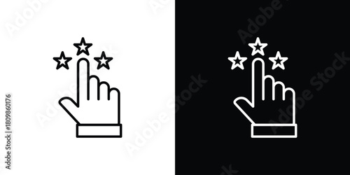 Customer feedback icon. Modern simple vector collection