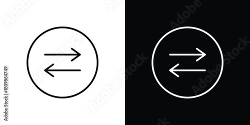 Exchange icon. Modern simple vector collection