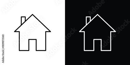 Home icon. Modern simple vector collection
