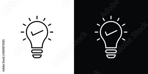 Idea icon. Modern simple vector collection