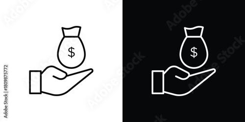 Investment icon. Modern simple vector collection