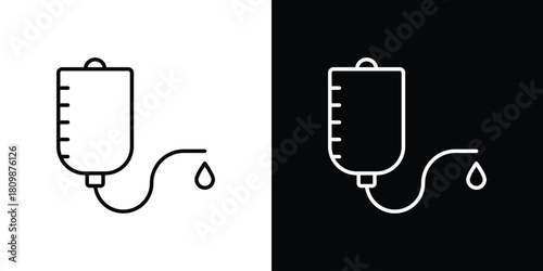 IV drip icon. Modern simple vector collection
