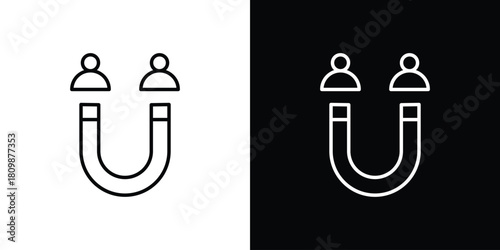 Lead generation icon. Modern simple vector collection