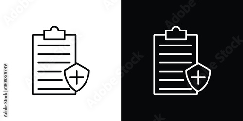 Medical insurance icon. Modern simple vector collection