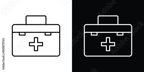 Medical kit icon. Modern simple vector collection