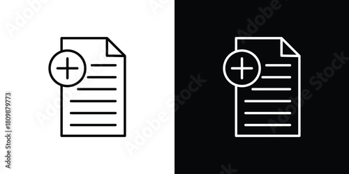 Medical report icon. Modern simple vector collection