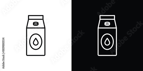 Milk carton icon. Modern simple vector collection