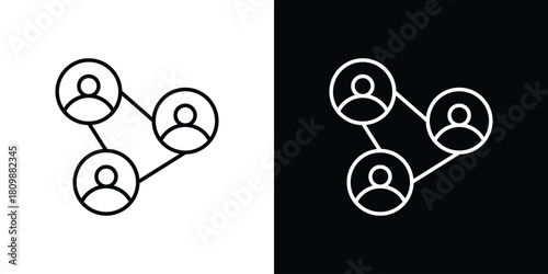 Network icon. Modern simple vector collection