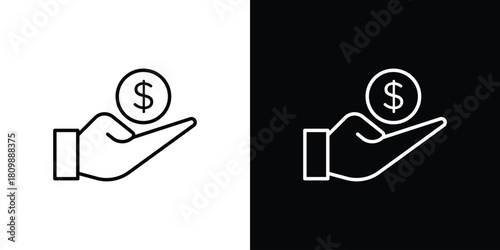Profit icon. Modern simple vector collection