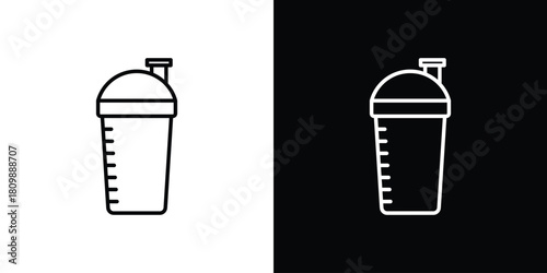 Protein shake icon. Modern simple vector collection