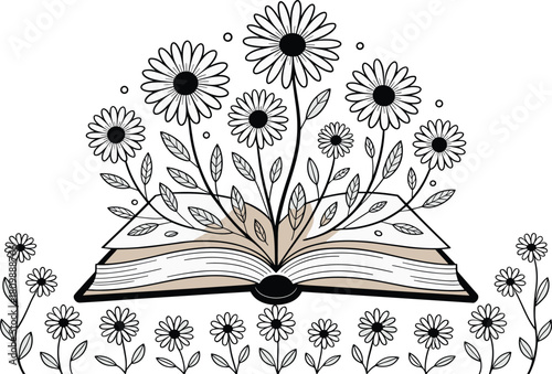 Books Vector Illustration, Modern Book Stack Vector, Colorful Books Graphic Design, Open Book Creative Vector, Vintage Book Bundle Illustration, Library Books Shelf Vector, Minimal Book Outline Design