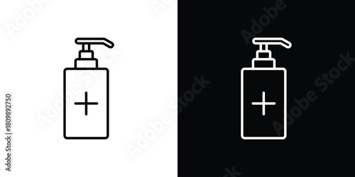 Sanitizer icon. Modern simple vector collection