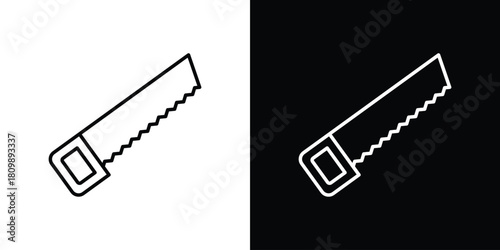 Saw icon. Modern simple vector collection