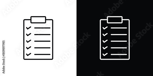 Task list icon. Modern simple vector collection