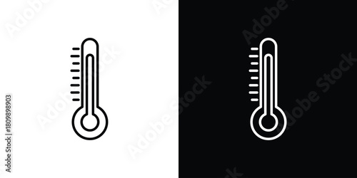 Thermometer icon. Modern simple vector collection