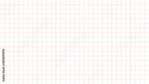 White background with light orange grid lines, perfect for creating clean layouts, patterns, and overlays; transparent stock image.