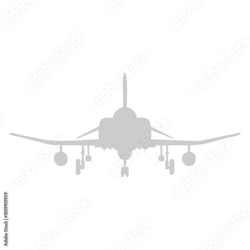 Fighter Jet Silhouette