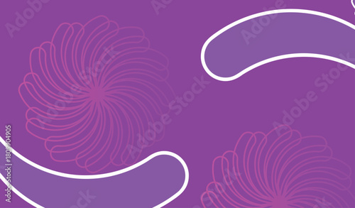 Abstract dynamic shapes  gradient background featuring lines and elements  perfect for banner and poster design