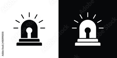 Ambulance siren icon - perfect for UI UX design