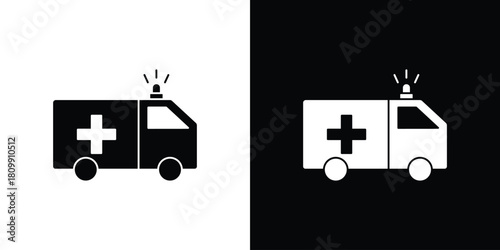 Ambulance icon - perfect for UI UX design