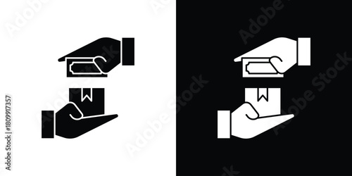 Cash on delivery icon - perfect for UI UX design