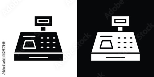 Cash register icon - perfect for UI UX design