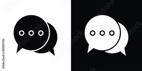 Chat bubble icon - perfect for UI UX design