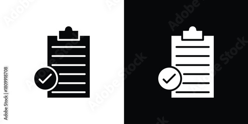 Clipboard check icon - perfect for UI UX design