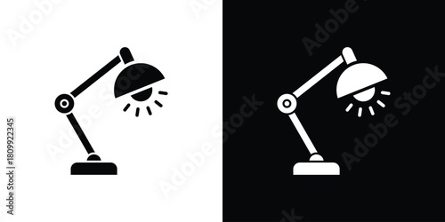 Desk lamp icon - perfect for UI UX design