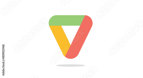 Colorful location pin icon for map or navigation