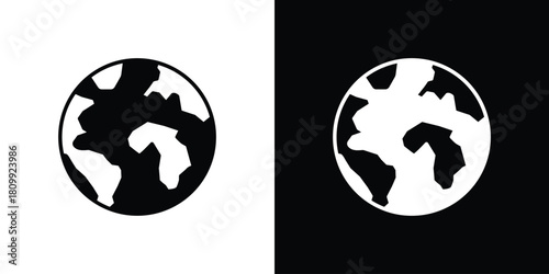 Earth icon - perfect for UI UX design