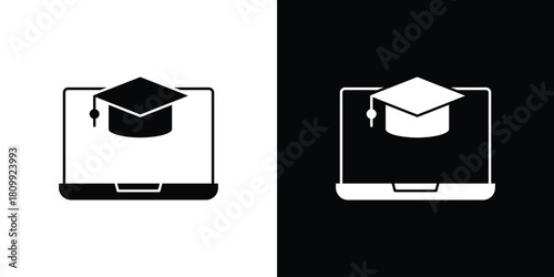 E-learning icon - perfect for UI UX design