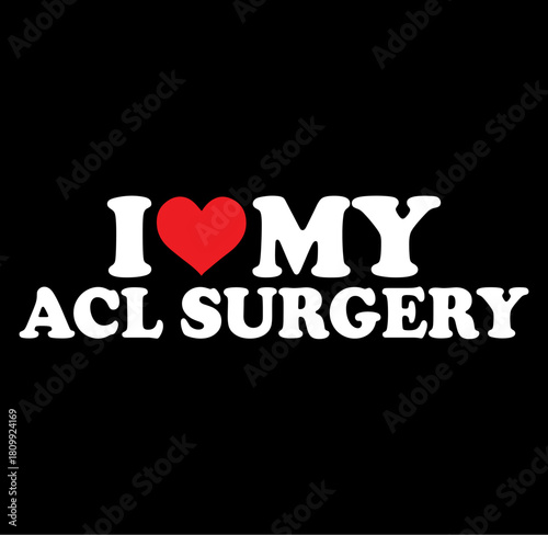 Expressing recovery and personal triumph after acl surgery with a bold graphic silhouette design