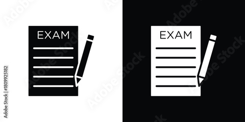Exam icon - perfect for UI UX design