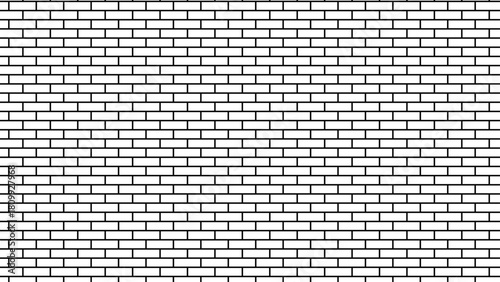 White brick background texture. gray brick pattern and white background wall brick.