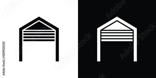 Garage icon - perfect for UI UX design