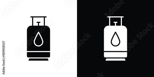 Gas cylinders icon - perfect for UI UX design
