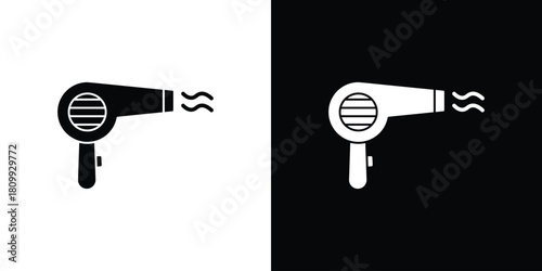 Hair dryer icon - perfect for UI UX design