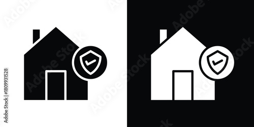 Home insurance icon - perfect for UI UX design