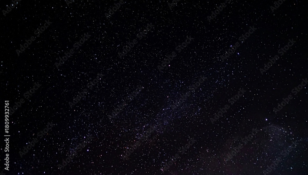 Fototapeta premium Night sky with stars sparkling and Galaxies on black background
