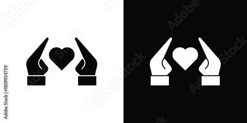 Life insurance icon - perfect for UI UX design