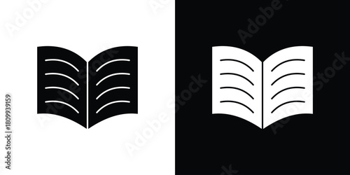 open book icon - perfect for UI UX design