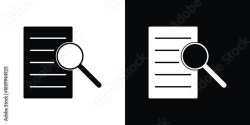 Research icon - perfect for UI UX design