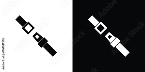 Seatbelt icon - perfect for UI UX design