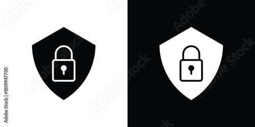 Security lock icon - perfect for UI UX design