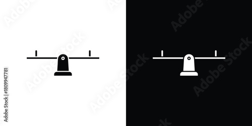 Seesaw icon - perfect for UI UX design