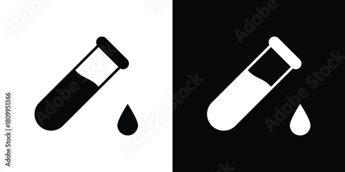 Test tube icon - perfect for UI UX design