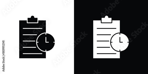 Timesheet icon - perfect for UI UX design