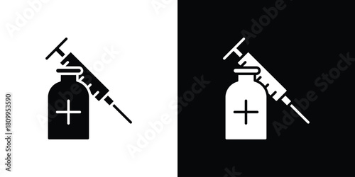 Vaccination icon - perfect for UI UX design